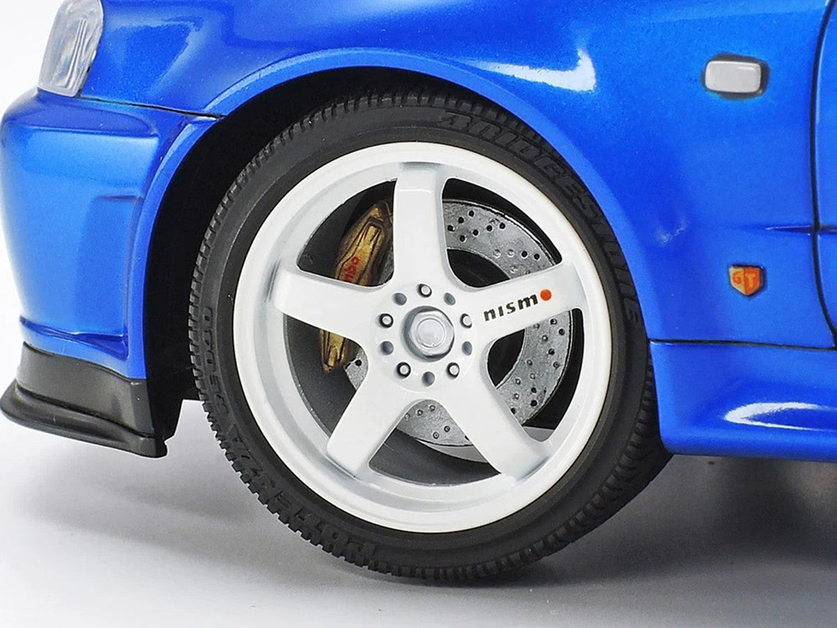 Model Kit Nissan Skyline GT-R (R34) V-Spec II 1/24 Scale Model by Tamiya-3