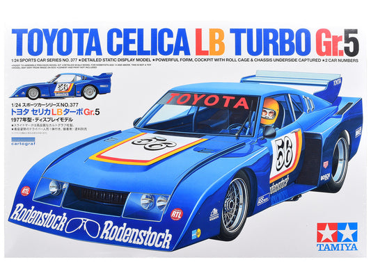 Model Kit Toyota Celica LB Turbo Gr.5 1/24 Scale Model by Tamiya by Tamiya