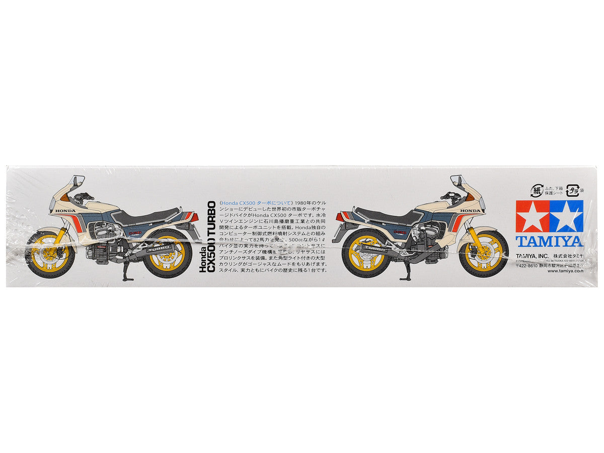 Model Kit Honda CX500 Turbo Motorcycle 1/12 Scale Model by Tamiya by Tamiya