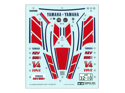Model Kit Yamaha RZV500R Motorcycle 1/12 Scale Model by Tamiya by Tamiya