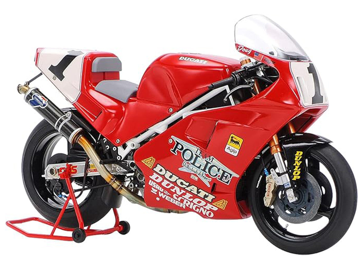 Model Kit Ducati 888 Superbike Racer Motorcycle 1/12 Scale Model by Tamiya by Tamiya
