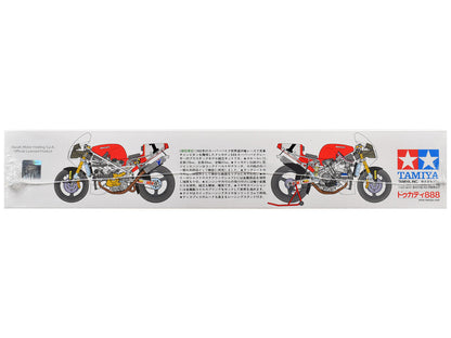 Model Kit Ducati 888 Superbike Racer Motorcycle 1/12 Scale Model by Tamiya by Tamiya