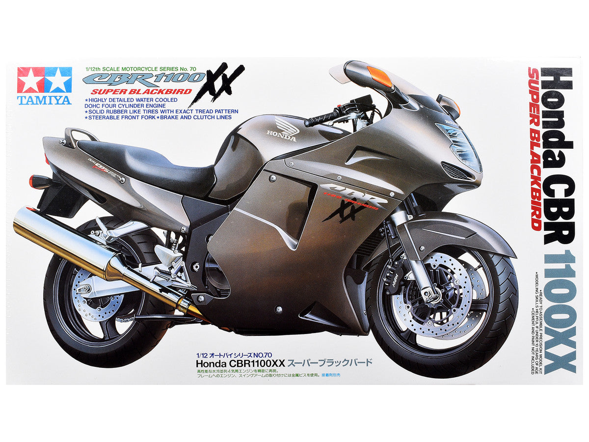 Model Kit Honda CBR 1100XX Motorcycle 1/12 Scale Model by Tamiya-0