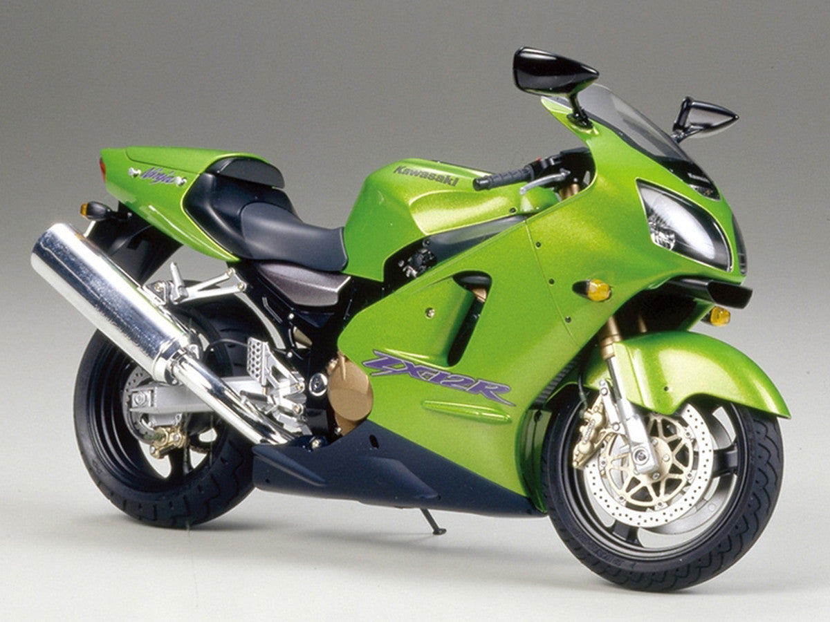 Model Kit Kawasaki Ninja ZX-12R Motorcycle 1/12 Scale Model by Tamiya by Tamiya