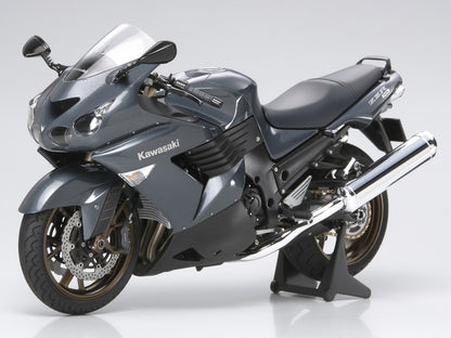 Model Kit Kawasaki ZZR 1400 Motorcycle 1/12 Scale Model by Tamiya-2