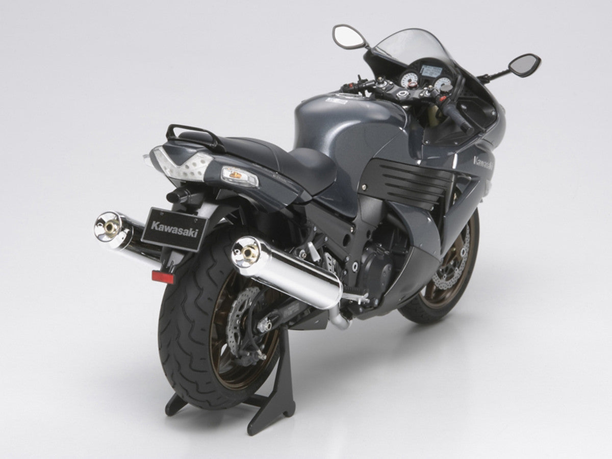 Model Kit Kawasaki ZZR 1400 Motorcycle 1/12 Scale Model by Tamiya-3