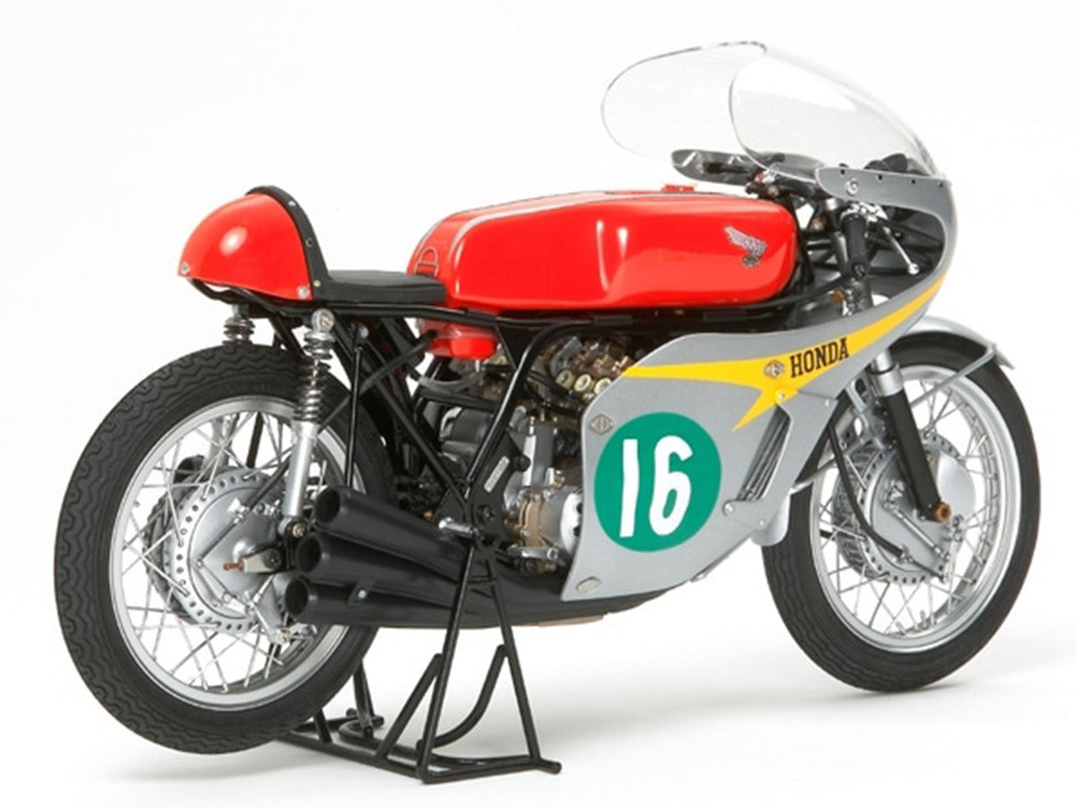 Model Kit Honda RC166 GP Racer Motorcycle 1/12 Scale Model by Tamiya-3
