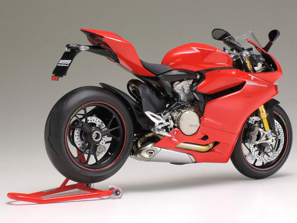 Model Kit Ducati 1199 Panigale S Motorcycle 1/12 Scale Model by Tamiya by Tamiya