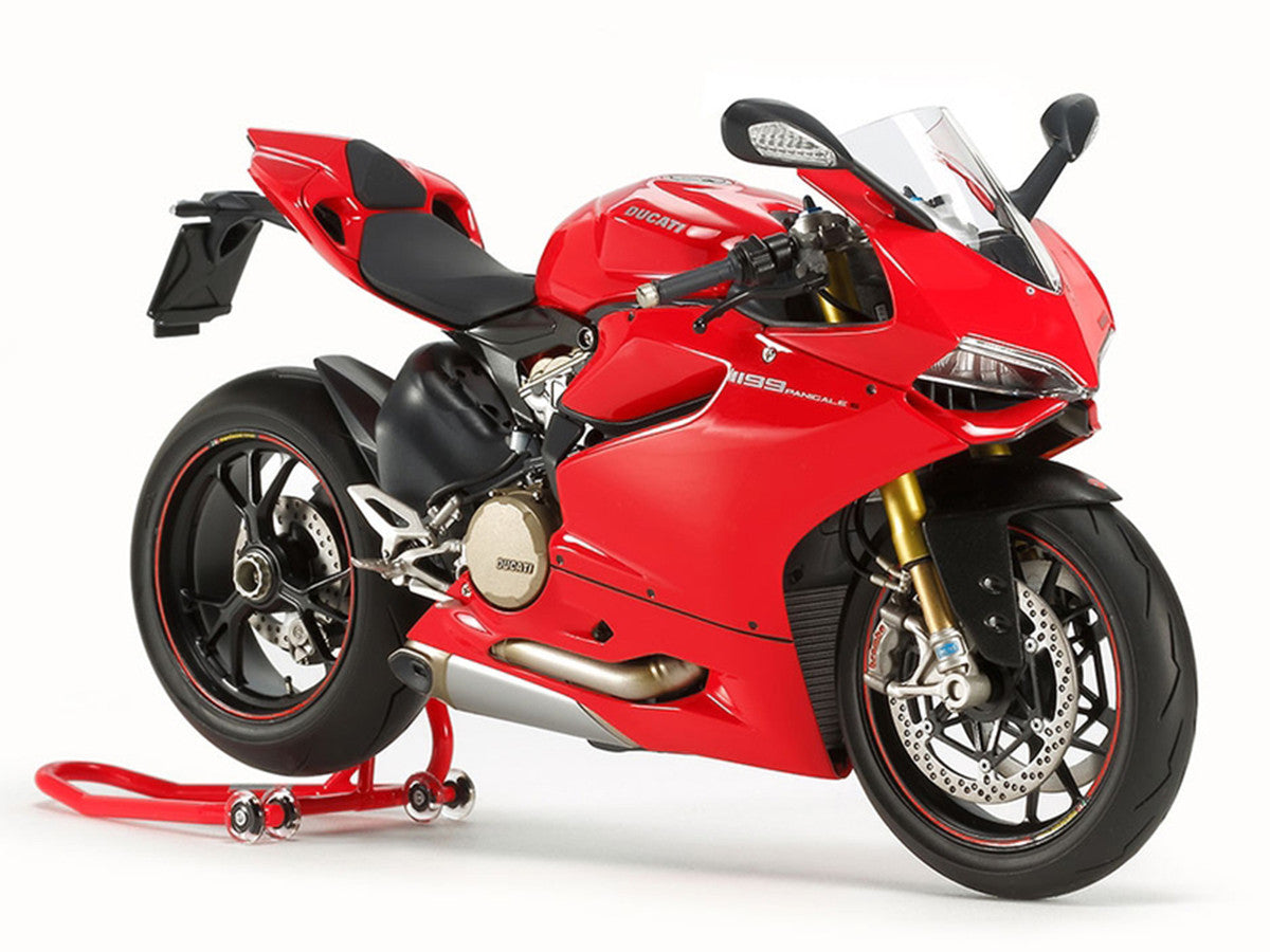 Model Kit Ducati 1199 Panigale S Motorcycle 1/12 Scale Model by Tamiya by Tamiya