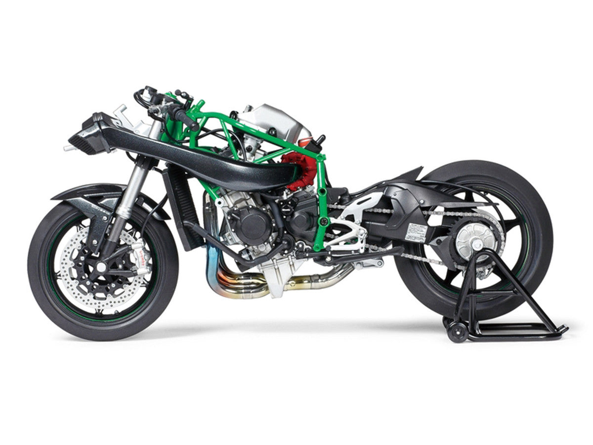 Model Kit Kawasaki Ninja H2R Motorcycle 1/12 Scale Model by Tamiya by Tamiya