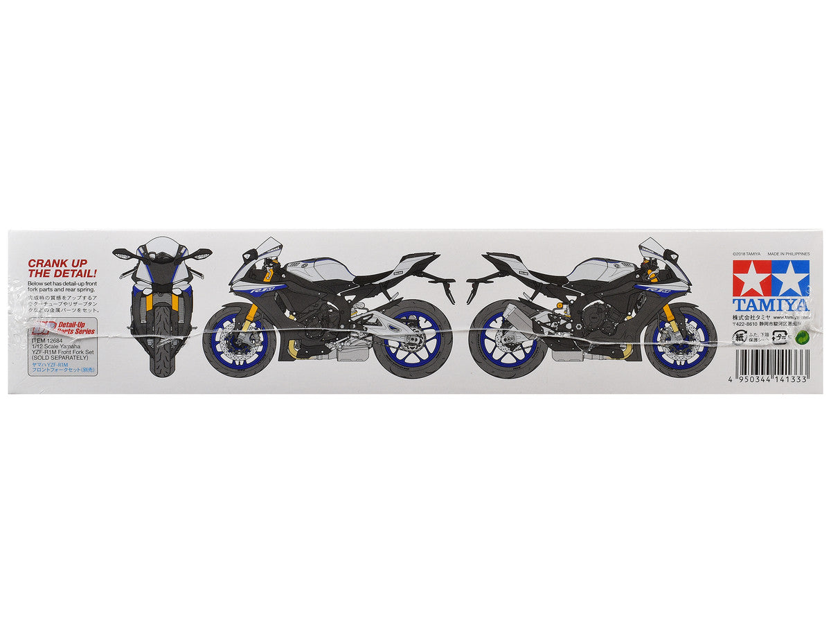 Model Kit Yamaha YZF-R1M Motorcycle 1/12 Scale Model by Tamiya by Tamiya