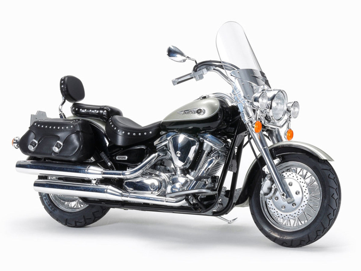 Model Kit Yamaha XV1600 RoadStar Custom Motorcycle 1/12 Scale Model by Tamiya by Tamiya