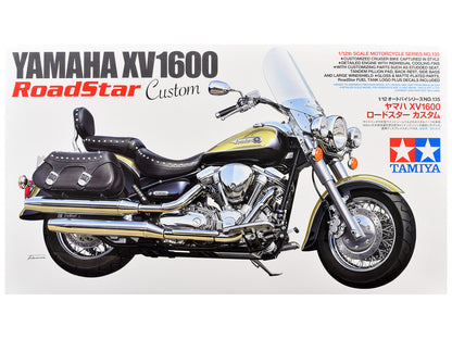 Model Kit Yamaha XV1600 RoadStar Custom Motorcycle 1/12 Scale Model by Tamiya by Tamiya