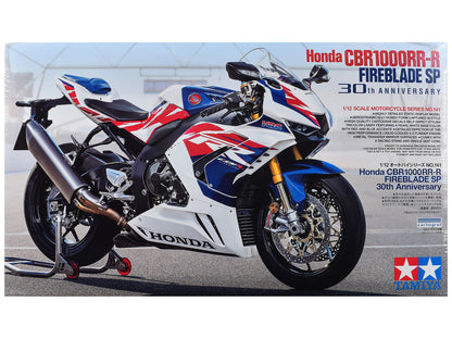 Model Kit Honda CBR1000RR-R Fireblade SP "30th Anniversary" Motorcycle 1/12 Scale Model by Tamiya-0