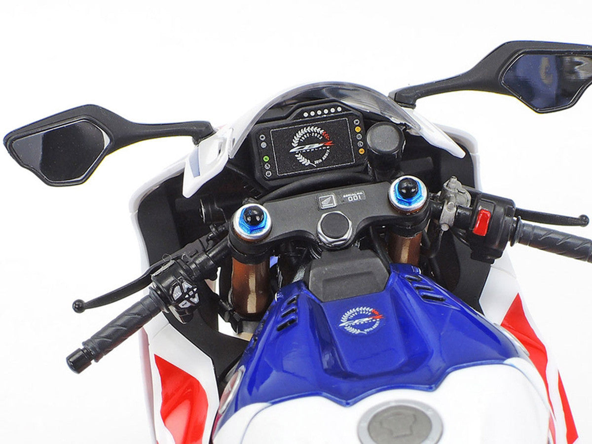 Model Kit Honda CBR1000RR-R Fireblade SP "30th Anniversary" Motorcycle 1/12 Scale Model by Tamiya-2