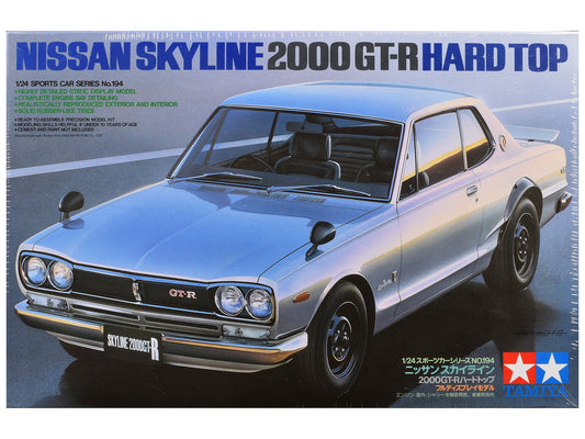 Model Kit Nissan Skyline 2000 GT-R 1/24 Scale Model by Tamiya by Tamiya