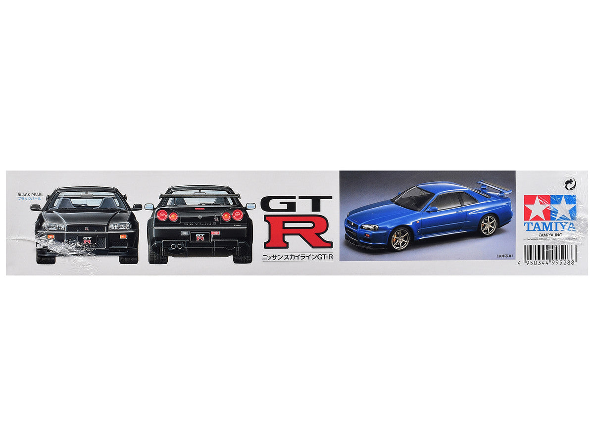 Model Kit Nissan Skyline GT-R V-Spec (R34) 1/24 Scale Model by Tamiya-4