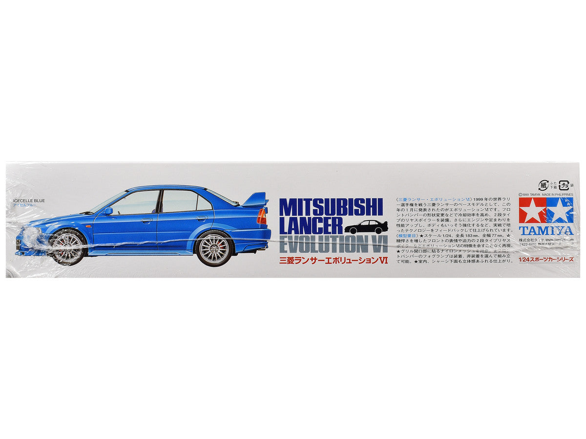 Model Kit Mitsubishi Lancer Evolution VI 1/24 Scale Model by Tamiya by Tamiya