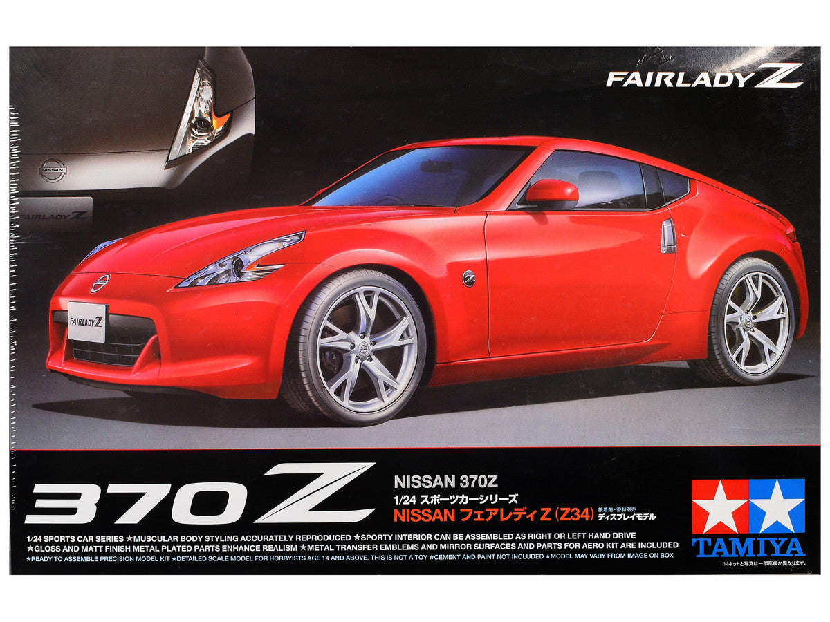 Model Kit Nissan 370Z (Fairlady Z) 1/24 Scale Model by Tamiya by Tamiya
