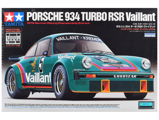 Model Kit Porsche 934 Turbo RSR "Vaillant-Kremer" 1/24 Scale Model by Tamiya by Tamiya