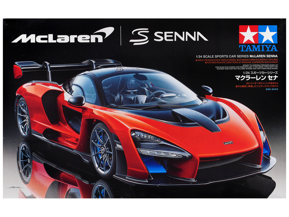 Model Kit McLaren Senna 1/24 Scale Model by Tamiya-0