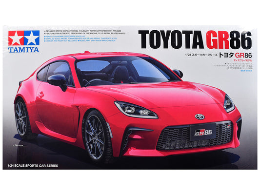 Model Kit Toyota GR86 1/24 Scale Model by Tamiya by Tamiya