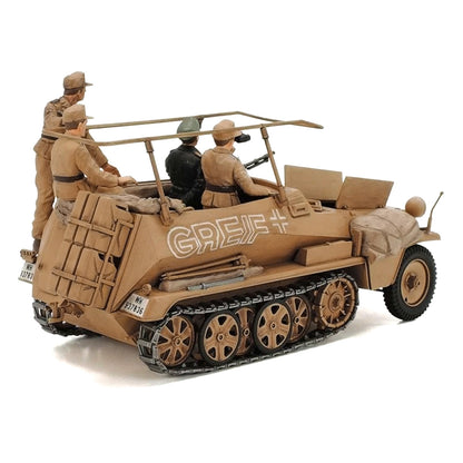 Model Kit German Sd.kfz. 250/3 Greif Half-Tracked Armored Vehicle 1/35 Scale Model by Tamiya by Tamiya