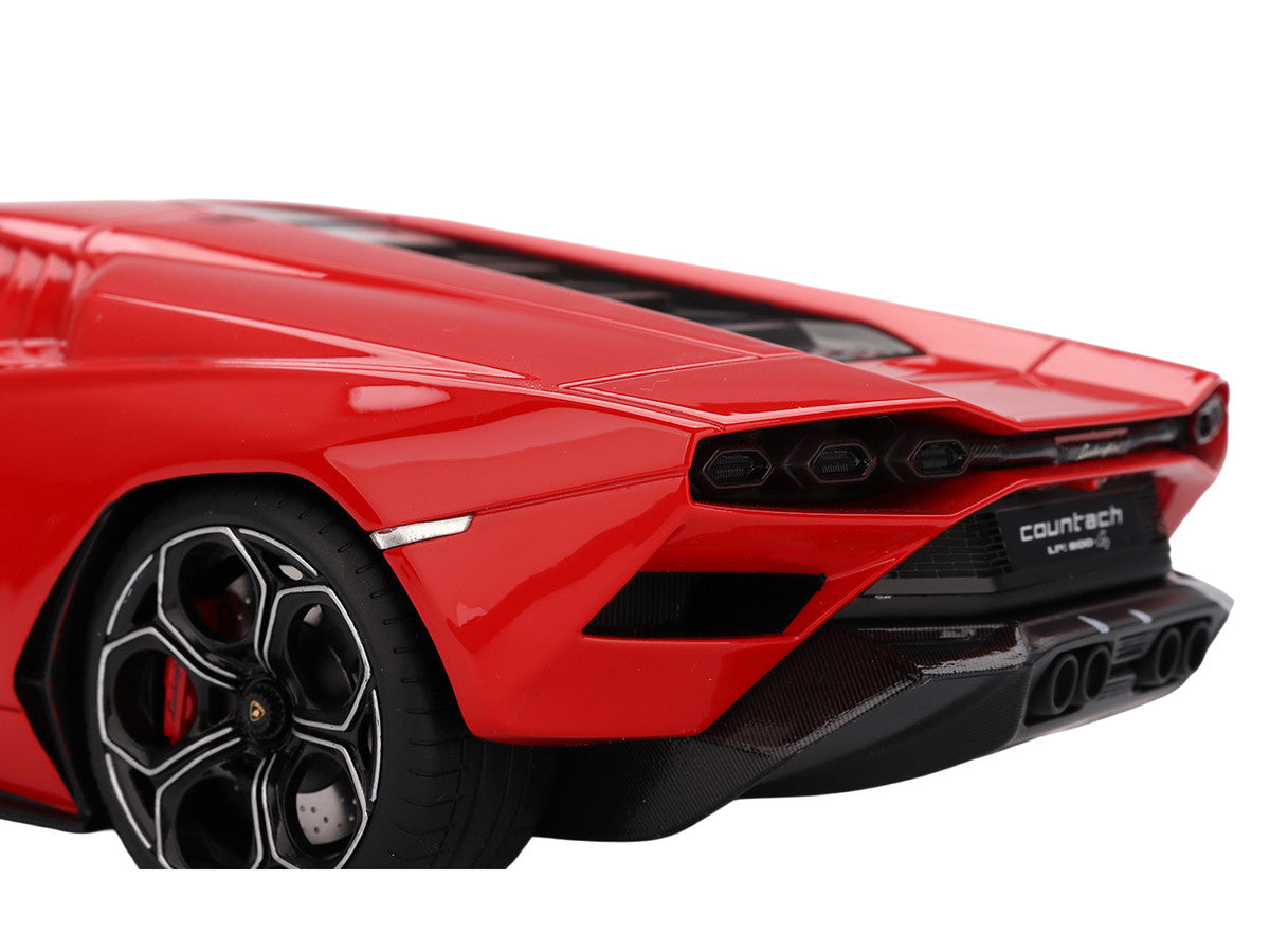 Lamborghini Countach LPI 800-4 Rosso Mars Red 1/18 Model Car by Top Speed by Top Speed