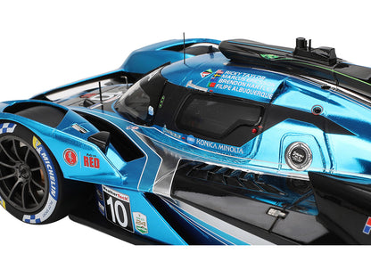 Acura ARX-06 GTP #10 Filipe Albuquerque - Marcus Ericsson - Brendon Hartley - Ricky Taylor "Wayne Taylor Racing with Andretti" IMSA "24 Hours of Daytona" (2024) 1/18 Model Car by Top Speed by Top Speed