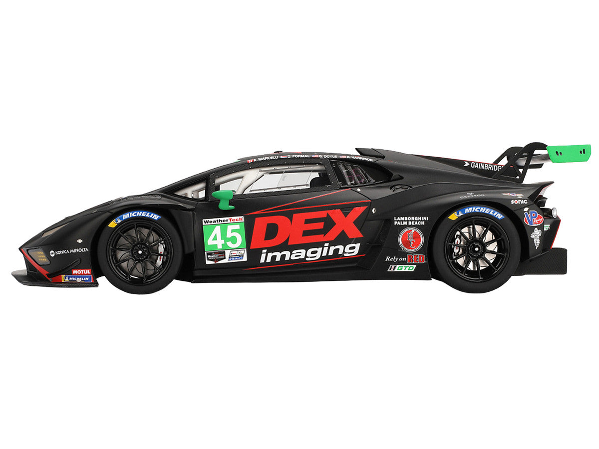 Lamborghini Huracan GT3 EVO2 #45 Graham Doyle - Danny Formal - Ashton Harrison - Kyle Marcelli "Wayne Taylor Racing with Andretti" "24 Hours of Daytona" (2024) 1/18 Model Car by Top Speed by Top Speed