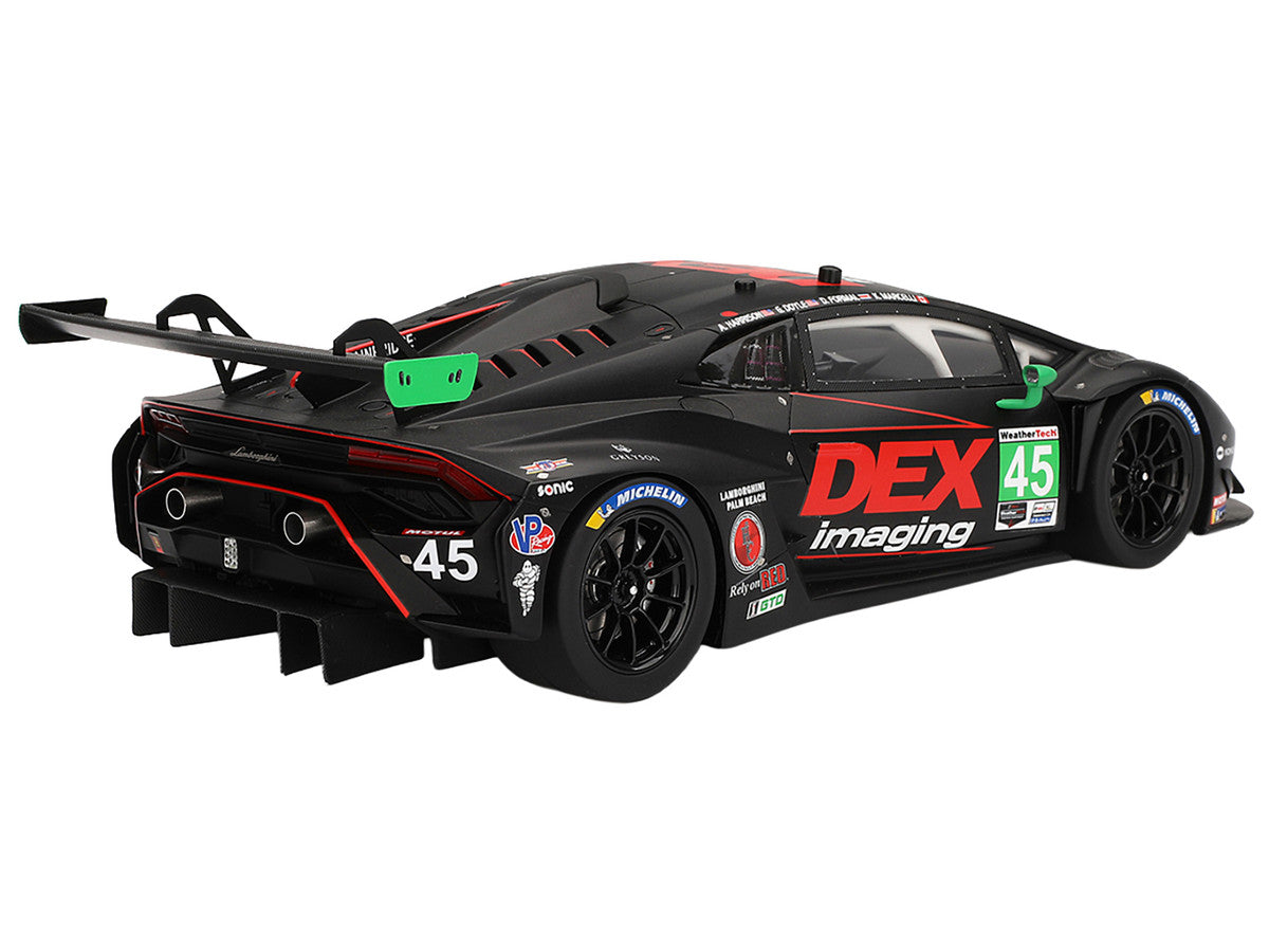 Lamborghini Huracan GT3 EVO2 #45 Graham Doyle - Danny Formal - Ashton Harrison - Kyle Marcelli "Wayne Taylor Racing with Andretti" "24 Hours of Daytona" (2024) 1/18 Model Car by Top Speed by Top Speed