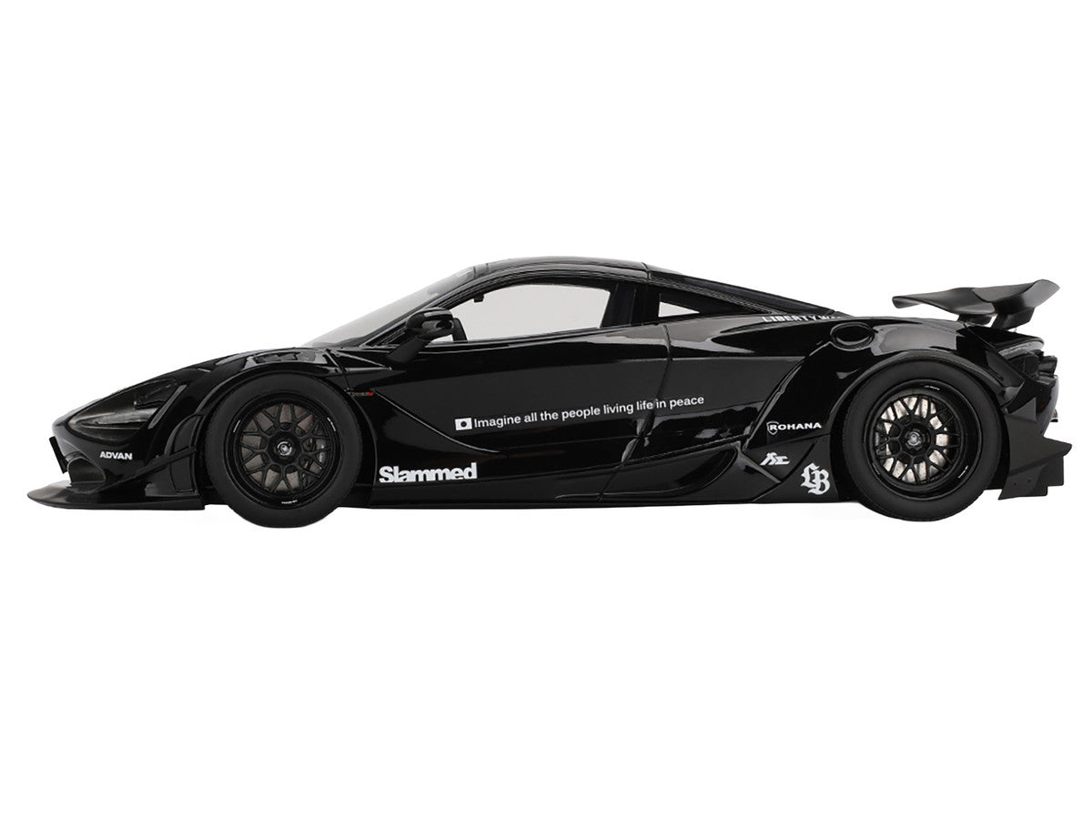 McLaren 720S "LB-Works" Black "Tokyo Auto Salon 2024" 1/18 Model Car by Top Speed by Top Speed