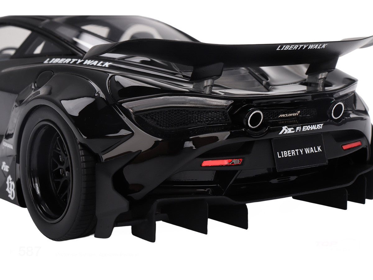 McLaren 720S "LB-Works" Black "Tokyo Auto Salon 2024" 1/18 Model Car by Top Speed by Top Speed