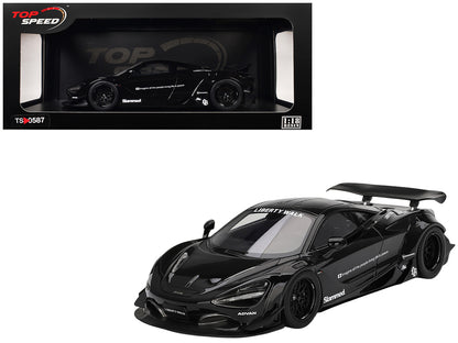 McLaren 720S "LB-Works" Black "Tokyo Auto Salon 2024" 1/18 Model Car by Top Speed by Top Speed