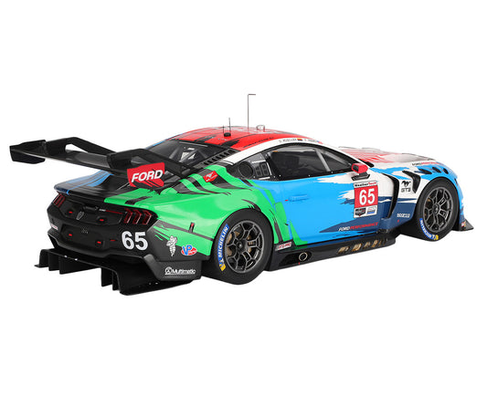 Ford Mustang GT3 #65 Joey Hand - Dirk Muller "Ford Multimatic Motorsports" "Motul Course de Monterey - Laguna Seca" (2024) 1/18 Model Car by Top Speed by Top Speed