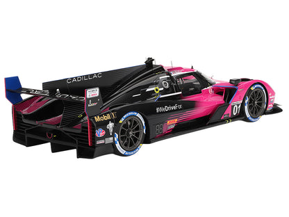 Cadillac V-Series.R #01 Sebastien Bourdais - Scott Dixon - Renger van der Zande "Cadillac Racing" Winner IMSA "Petit Le Mans" (2024) 1/18 Model Car by Top Speed by Top Speed