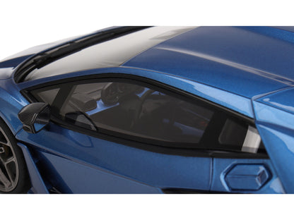 Lamborghini Revuelto Blu Eleos Blue Metallic 1/18 Model Car by Top Speed by Top Speed