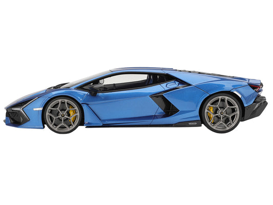 Lamborghini Revuelto Blu Eleos Blue Metallic 1/18 Model Car by Top Speed by Top Speed