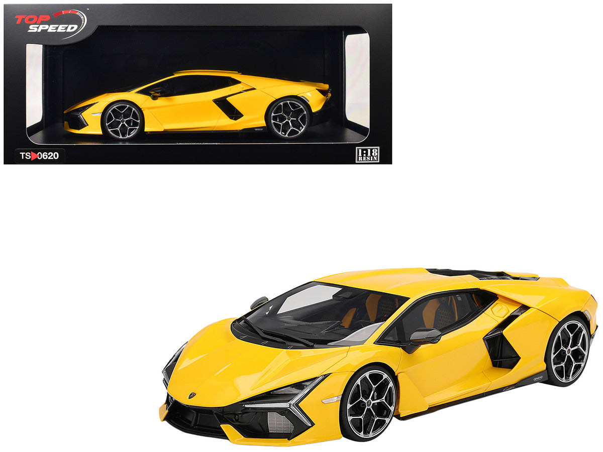 Lamborghini Revuelto Giallo (Yellow) 1/18 Model Car by Top Speed by Top Speed