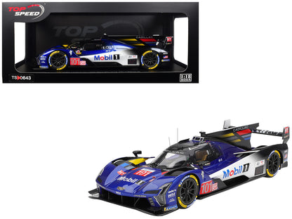 Cadillac V-Series.R #101 Filipe Albuquerque - Jordan Taylor - Ricky Taylor "Cadillac Wayne Taylor Racing" FIA WEC "24 Hours of Le Mans" (2025) 1/18 Model Car by Top Speed by Top Speed
