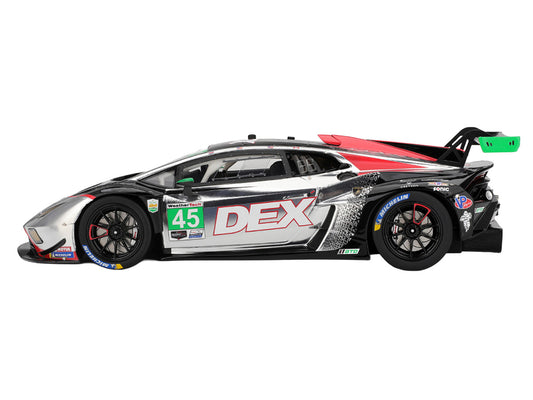 Lamborghini Huracan GT3 EVO2 #45 Graham Doyle - Danny Formal - Trent Hindman - Kyle Marcelli "Wayne Taylor Racing" IMSA "24 Hours of Daytona" (2025) 1/18 Model Car by Top Speed by Top Speed