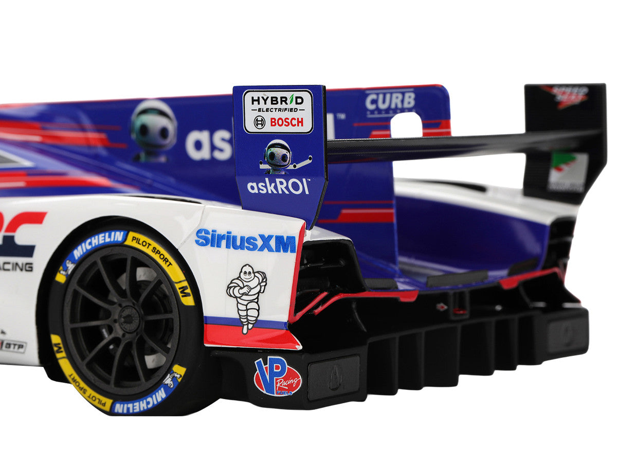 Acura ARX-06 GTP #60 Tom Blomqvist - Colin Braun - Scott Dixon - Felix Rosenqvist "Acura Meyer Shank Racing with Curb-Agajanian" 2nd Place IMSA "24 Hours of Daytona" (2025) 1/18 Model Car by Top Speed by Top Speed