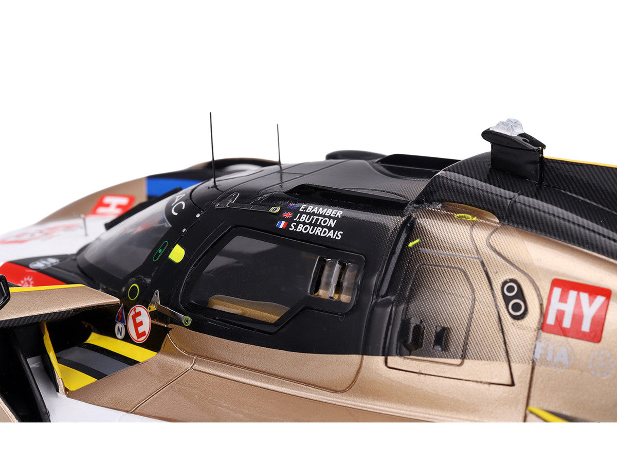 Cadillac V-Series.R #38 Earl Bamber - Sebastien Bourdais - Jenson Button "Cadillac Hertz Team Jota" FIA WEC "24 Hours of Le Mans" (2025) 1/18 Model Car by Top Speed by Top Speed