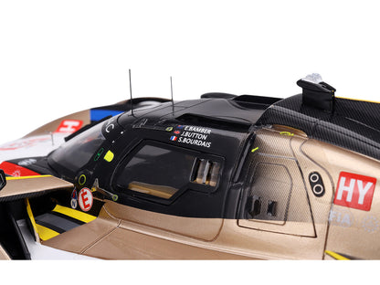 Cadillac V-Series.R #38 Earl Bamber - Sebastien Bourdais - Jenson Button "Cadillac Hertz Team Jota" FIA WEC "24 Hours of Le Mans" (2025) 1/18 Model Car by Top Speed by Top Speed