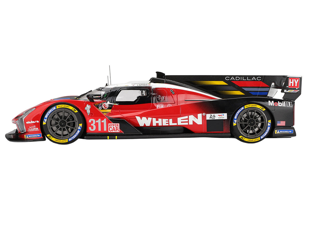 Cadillac V-Series.R #311 Jack Aitken - Felipe Drugovich - Frederik Vesti "Cadillac Whelen" FIA WEC "24 Hours of Le Mans" (2025) 1/18 Model Car by Top Speed by Top Speed