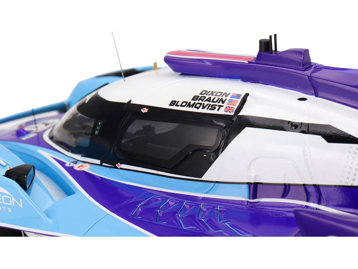 Acura ARX-06 GTP #60 Tom Blomqvist - Colin Braun - Scott Dixon "Acura Meyer Shank Racing with Curb-Agajanian" IMSA "12 Hours of Sebring" (2025) 1/18 Model Car by Top Speed by Top Speed