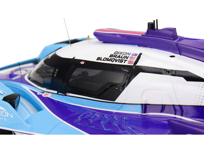 Acura ARX-06 GTP #60 Tom Blomqvist - Colin Braun - Scott Dixon "Acura Meyer Shank Racing with Curb-Agajanian" IMSA "12 Hours of Sebring" (2025) 1/18 Model Car by Top Speed by Top Speed