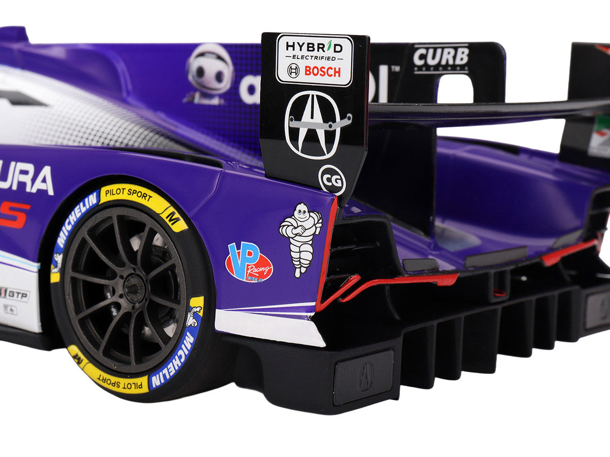 Acura ARX-06 GTP #60 Tom Blomqvist - Colin Braun - Scott Dixon "Acura Meyer Shank Racing with Curb-Agajanian" IMSA "12 Hours of Sebring" (2025) 1/18 Model Car by Top Speed by Top Speed