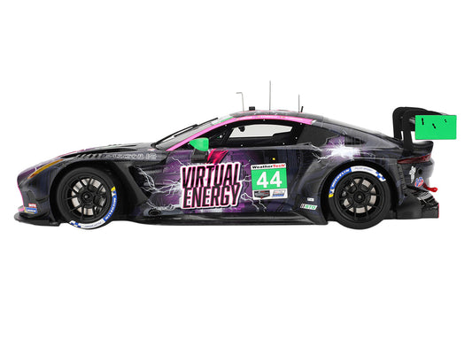Aston Martin Vantage GT3 EVO #44 John Potter - Spencer Pumpelly - Marco Sorensen "Magnus Racing" IMSA "Six Hours of The Glen (Watkins Glen)" (2025) 1/18 Model Car by Top Speed by Top Speed