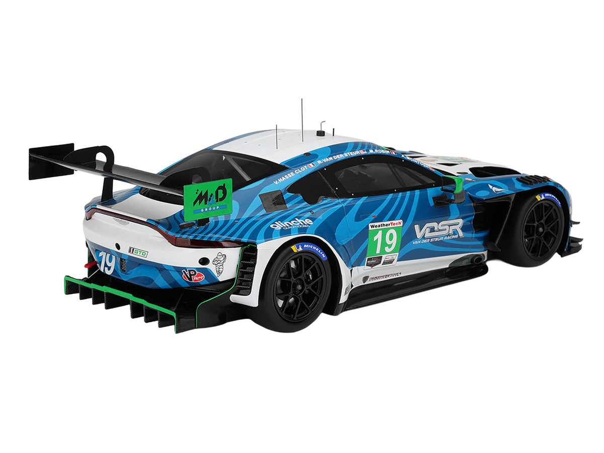 Aston Martin Vantage GT3 EVO #19 Valentin Hasse-Clot - Anthony McIntosh - Maxime Robin - Rory van der Steur "van der Steur Racing" IMSA "24 Hours of Daytona" (2025) 1/18 Model Car by Top Speed by Top Speed